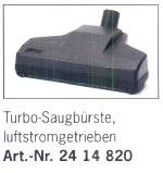 Luftgetriebene Turbosaugd&uuml;se