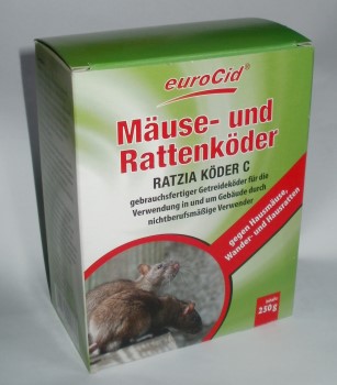 Mäuse- und Rattenköder