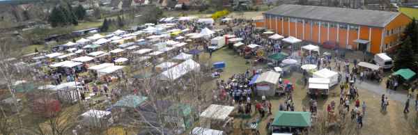 Töpfermarkt in Crinitz